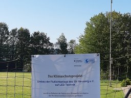 Neues Flutlicht