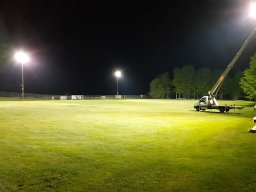 Neues Flutlicht