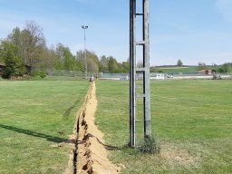 Neues Flutlicht